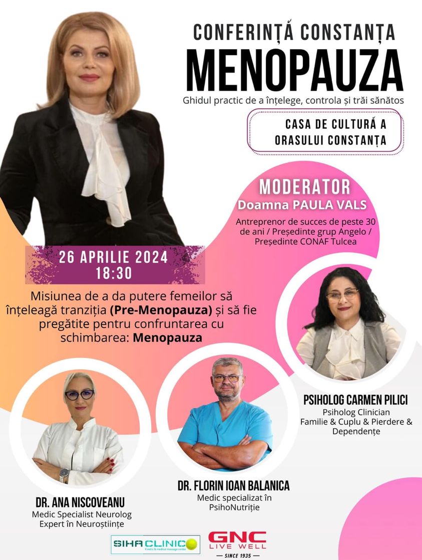 Conferinta Constanta – Menopauza